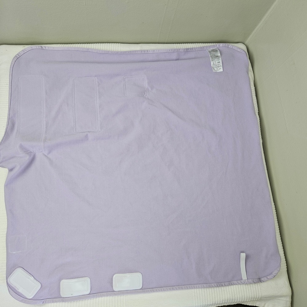The Ollie Swaddle Lavender Adjustable Newborn Baby Infant Wrap - Picture 5 of 9